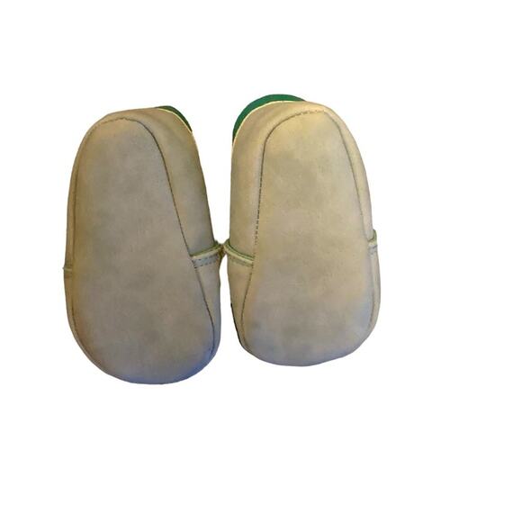 Cloud Island Baby Moccasins Turquoise Gold Size 3-6 Months - Picture 3 of 3